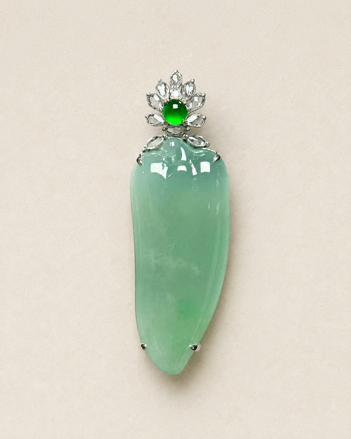 Celadon Jadeite Pendant